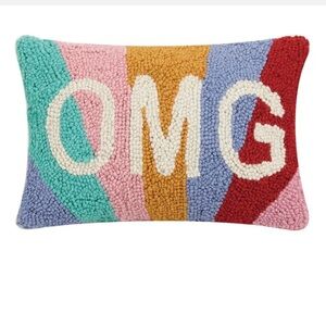 Colorful OMG Decorative Pillow